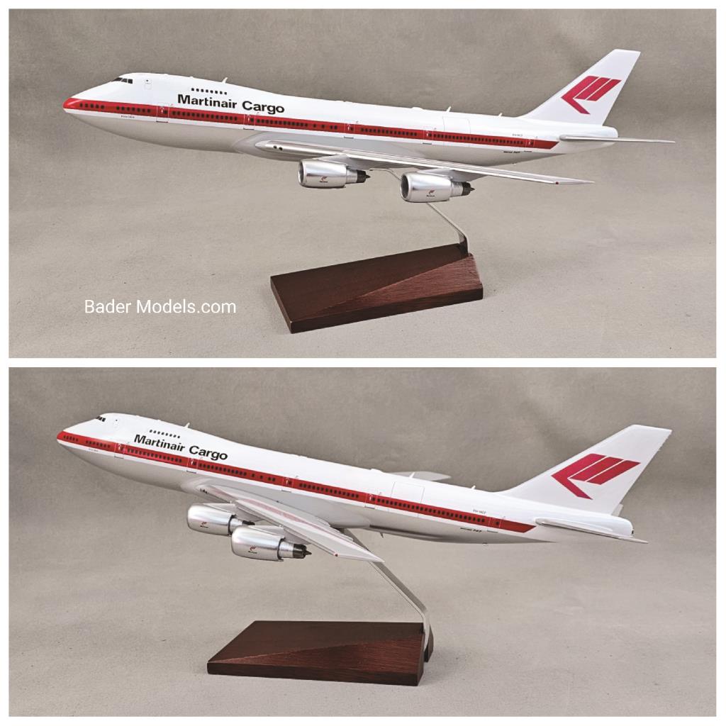 Martinair Cargo - B747-200 - (1:100)